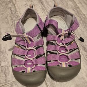 Keen Kids Purple and Gray Sandals
